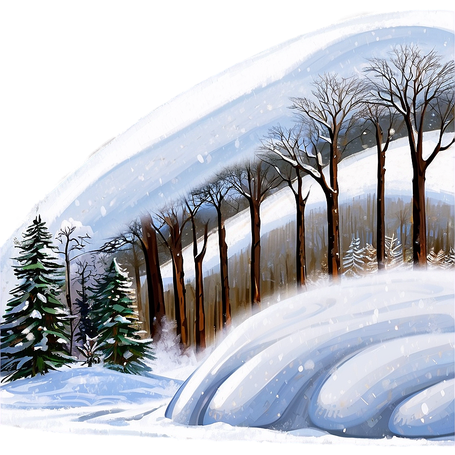 Real Snowy Wonders Png 06252024 PNG Image