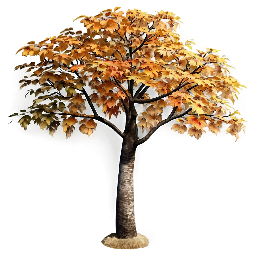 Realistic Autumn Tree Png Cfu PNG Image