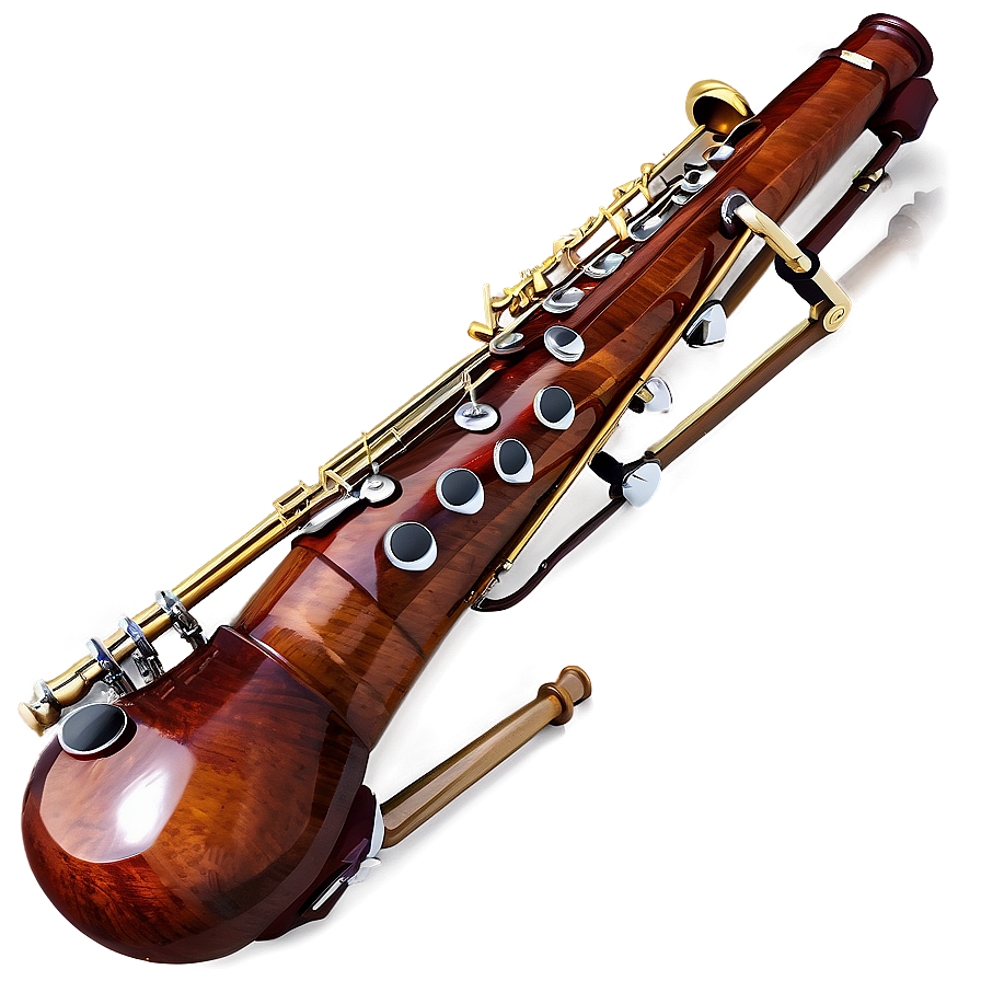 Realistic Bassoon Drawing Png 06272024 PNG Image