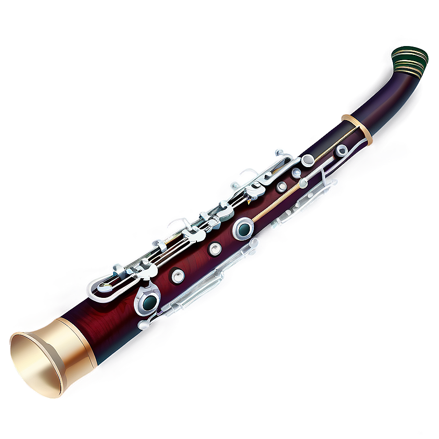 Realistic Bassoon Drawing Png Raj PNG Image