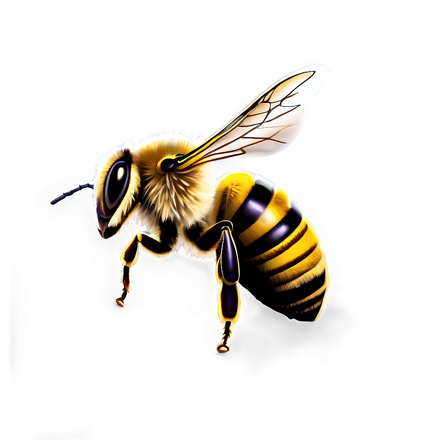 Realistic Bee Png Fqd PNG Image