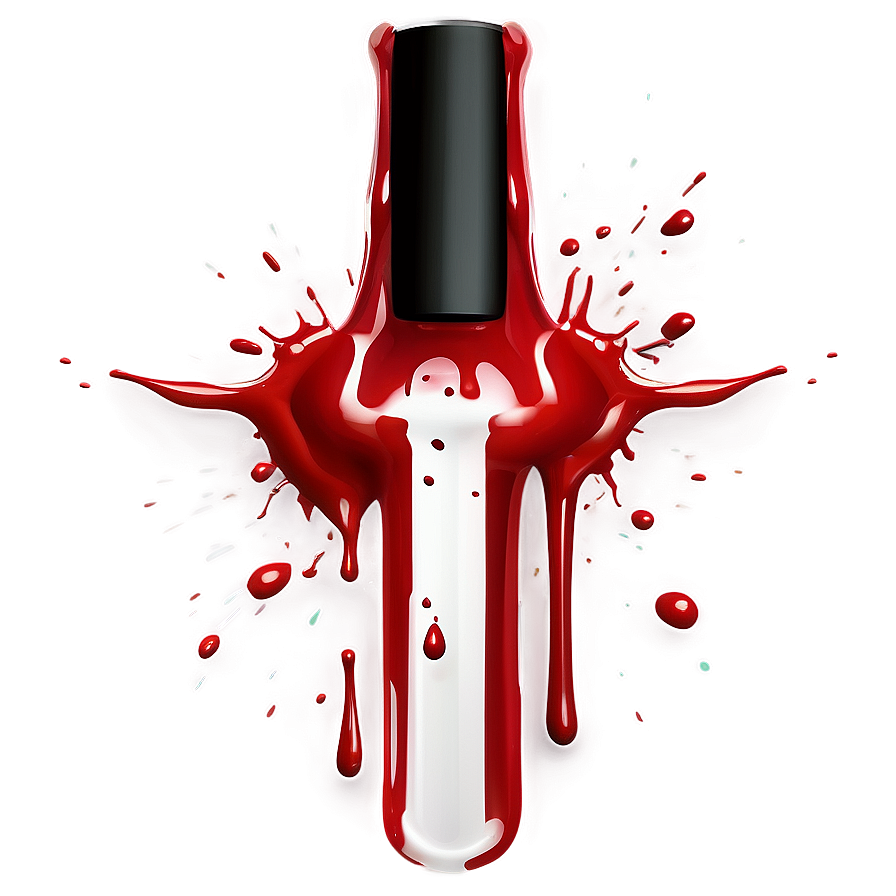 Realistic Blood Splatter Design Png 04302024 PNG Image