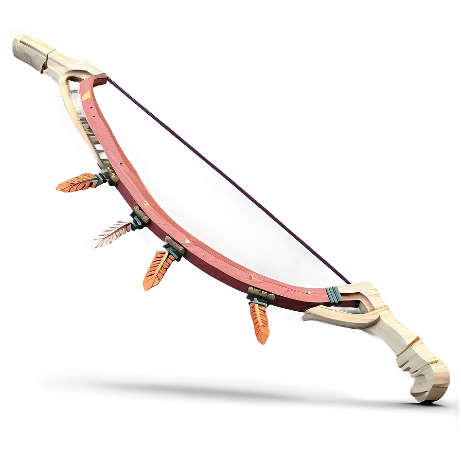 Realistic Bow And Arrow Model Png 05252024 PNG Image