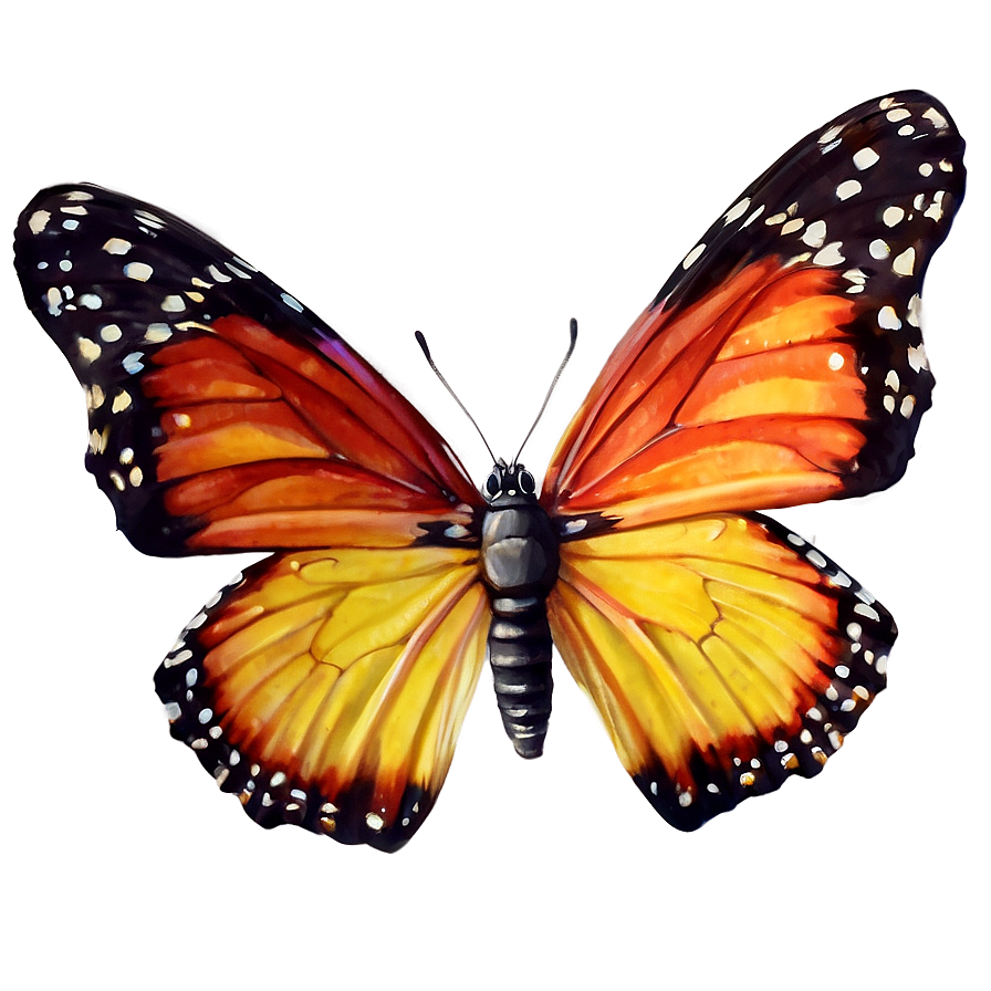 Realistic Butterflies Png Ahx PNG Image