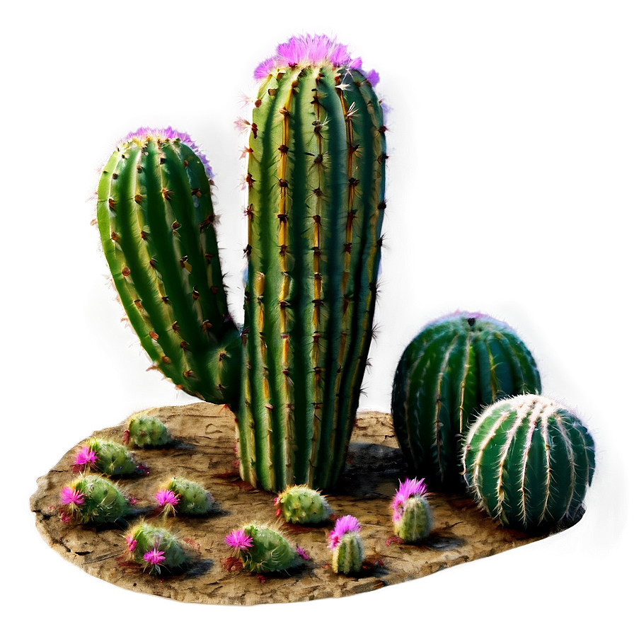 Realistic Cactus Png Ggk PNG Image