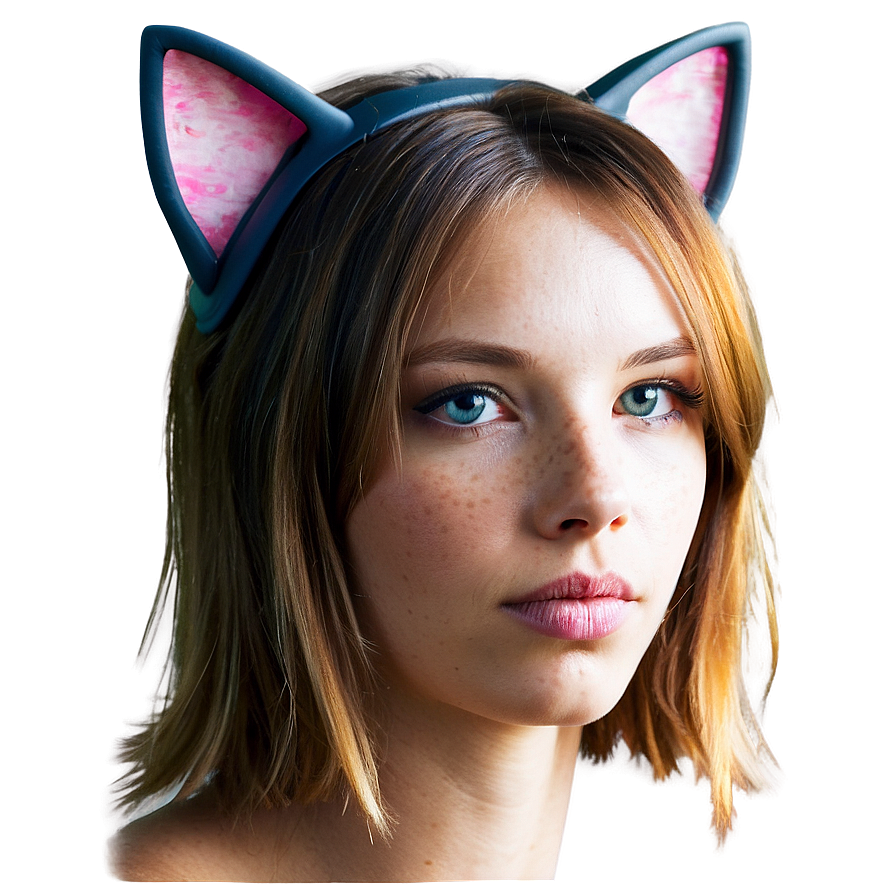 Realistic Cat Ears Graphic Png Tth20 PNG Image