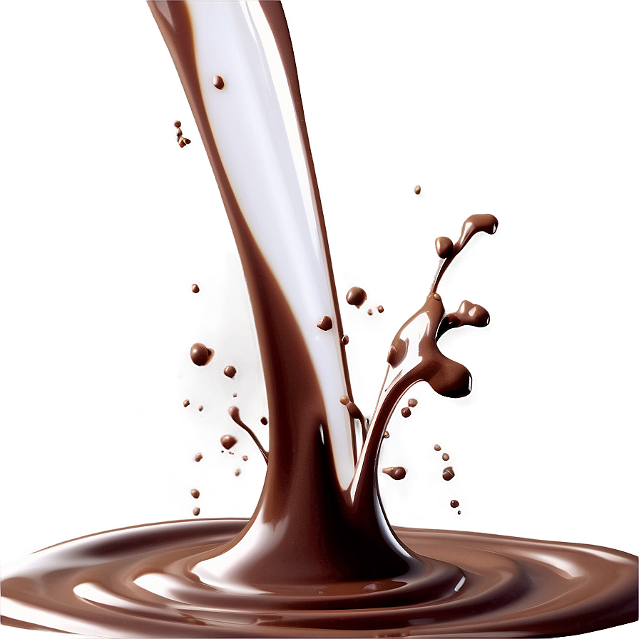 Realistic Chocolate Splash Png Nrb PNG Image