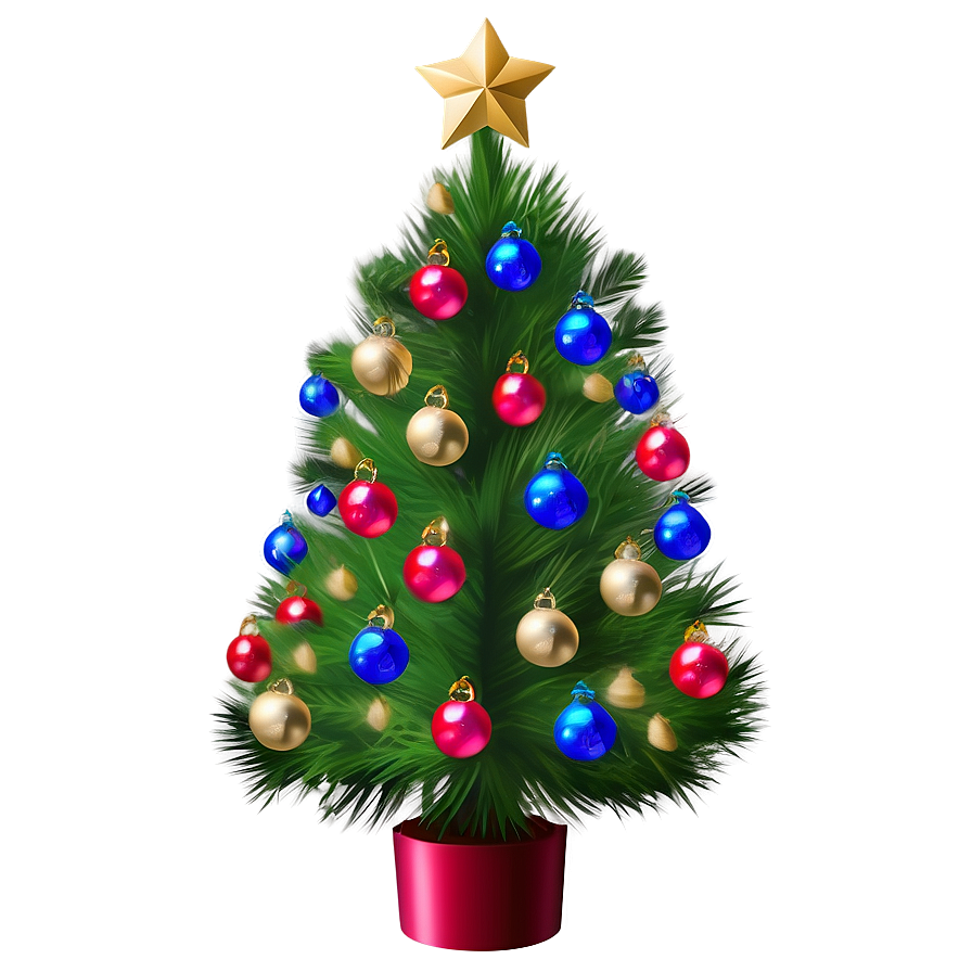 Realistic Christmas Tree Transparent Design Png Oyg71 PNG Image