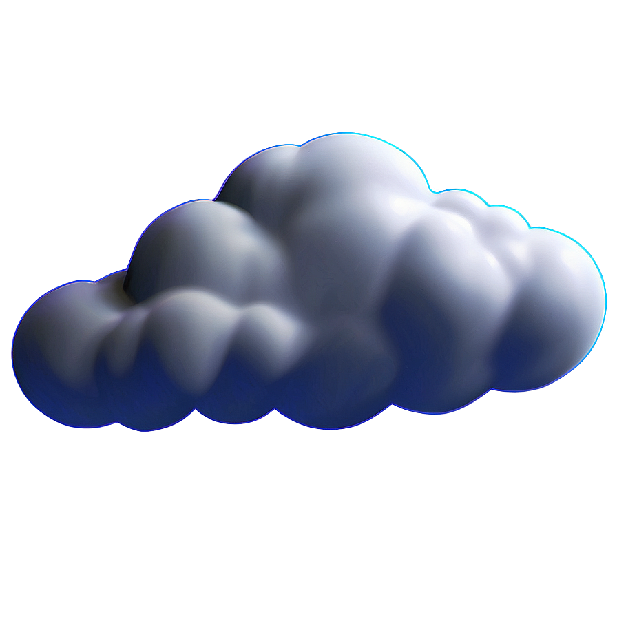 Realistic Cloud Vector Image Png 95 PNG Image