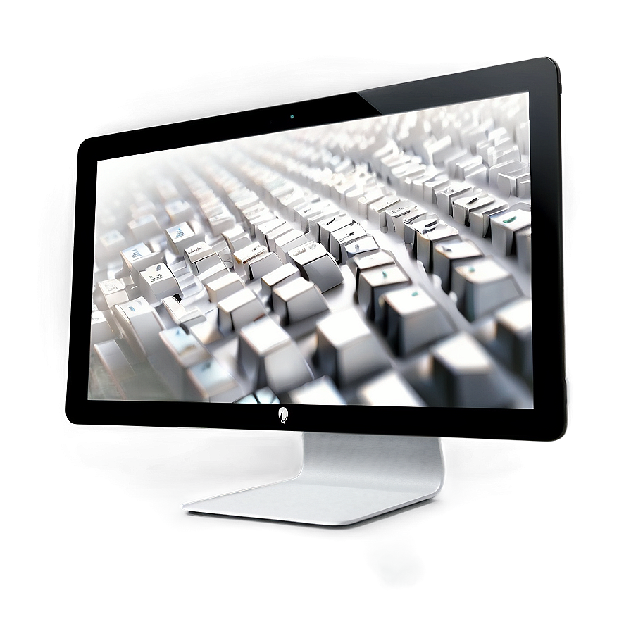 Realistic Computer Mockup Png 67 PNG Image