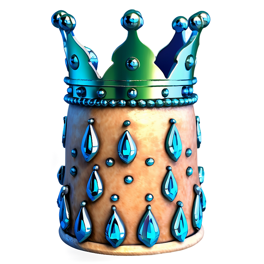 Realistic Crown Rendering Png Vpp PNG Image