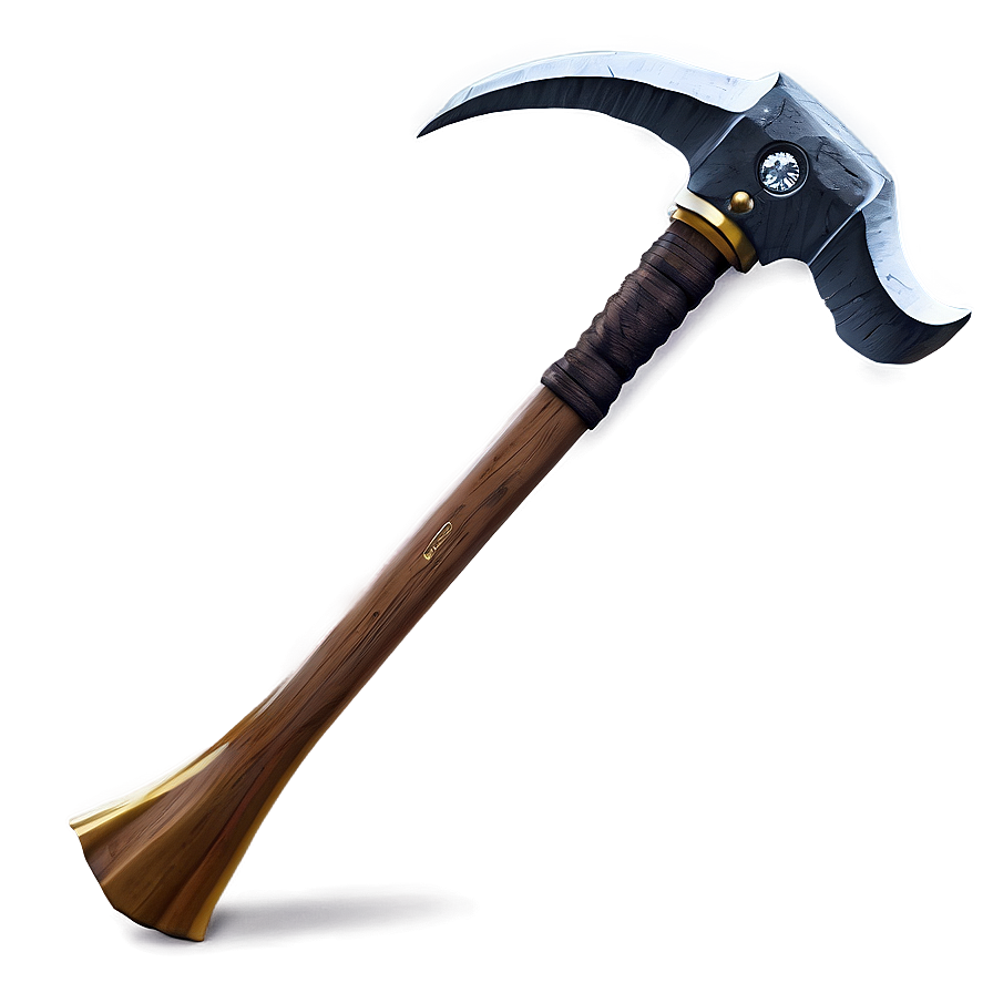 Realistic Diamond Pickaxe Png Tfs31 PNG Image