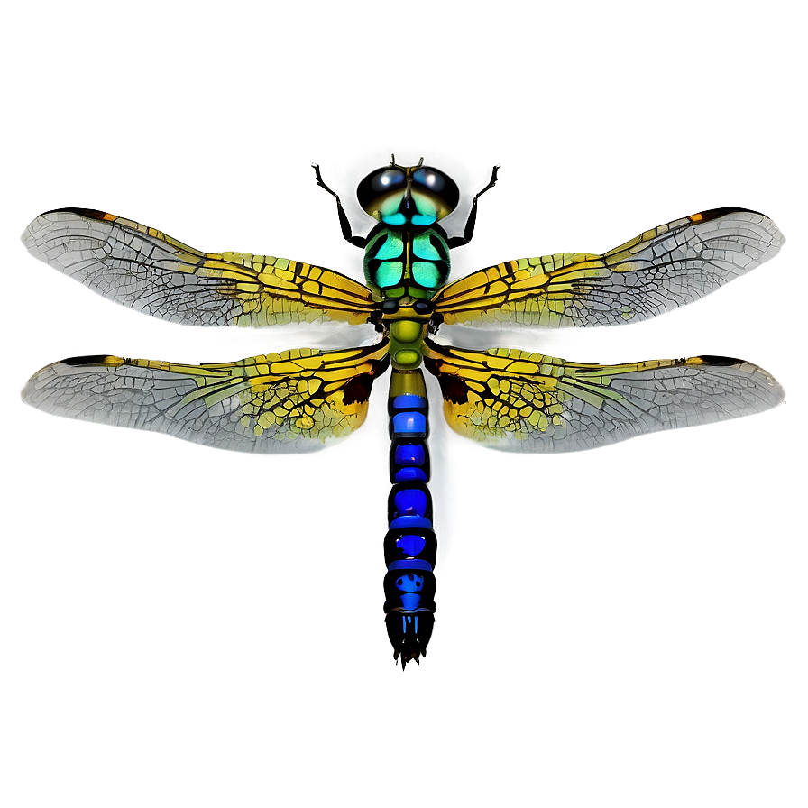 Realistic Dragonfly Png Jkn55 PNG Image