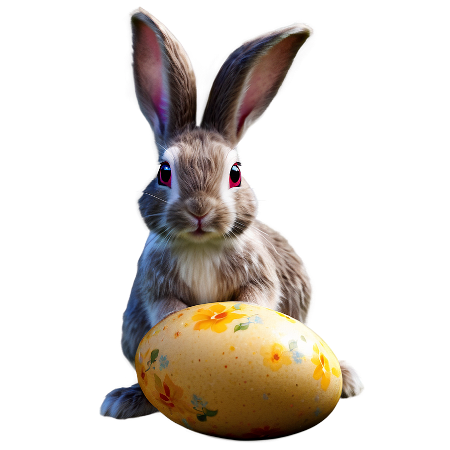 Realistic Easter Bunny Png 05232024 PNG Image