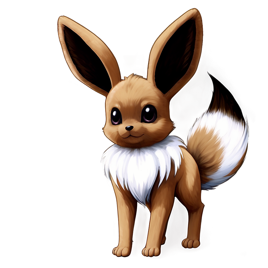 Realistic Eevee Art Png Exg36 PNG Image