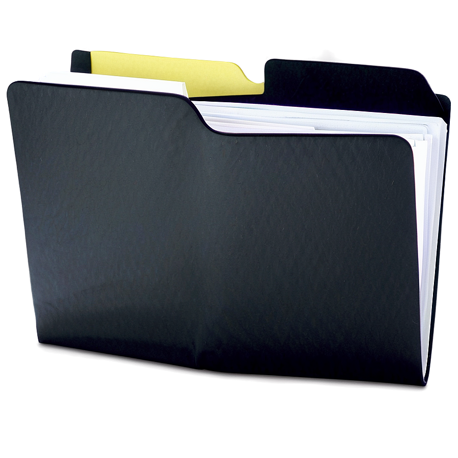 Realistic File Folder Png Lqn74 PNG Image