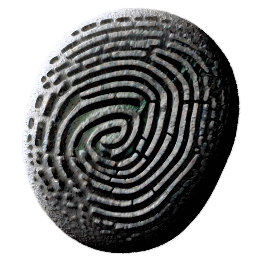 Realistic Fingerprint Graphic Png Aff86 PNG Image