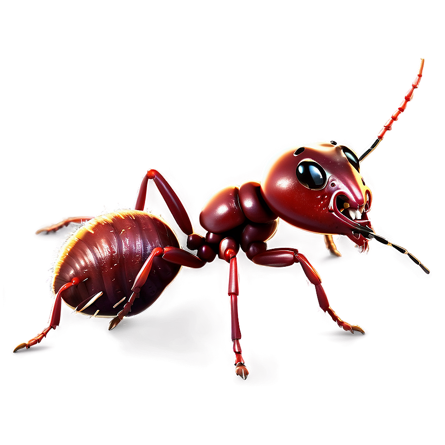 Realistic Fire Ant Art Png 89 PNG Image