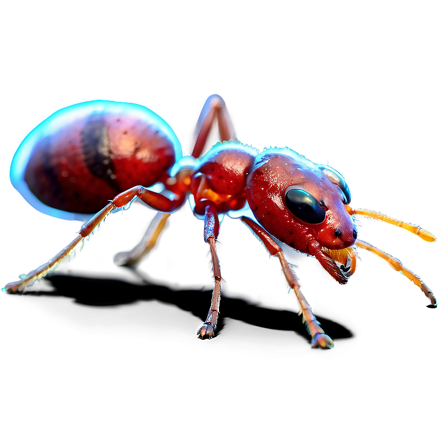 Realistic Fire Ant Art Png Yjx PNG Image