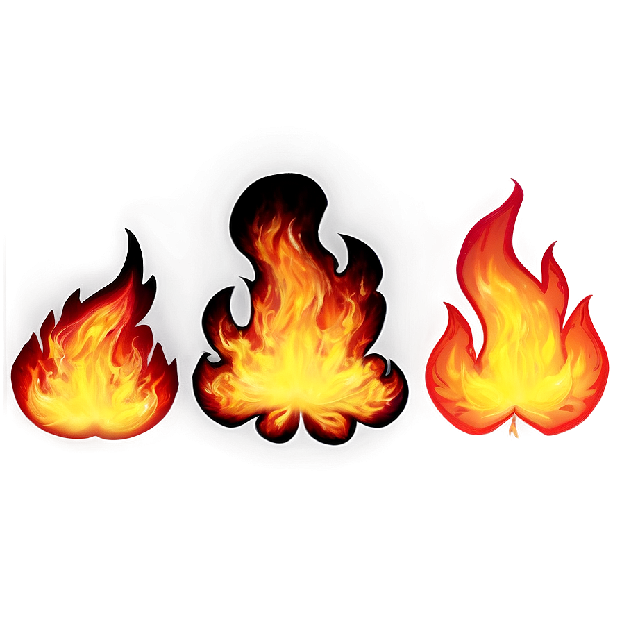 Realistic Fire Effect Png Fwq13 PNG Image