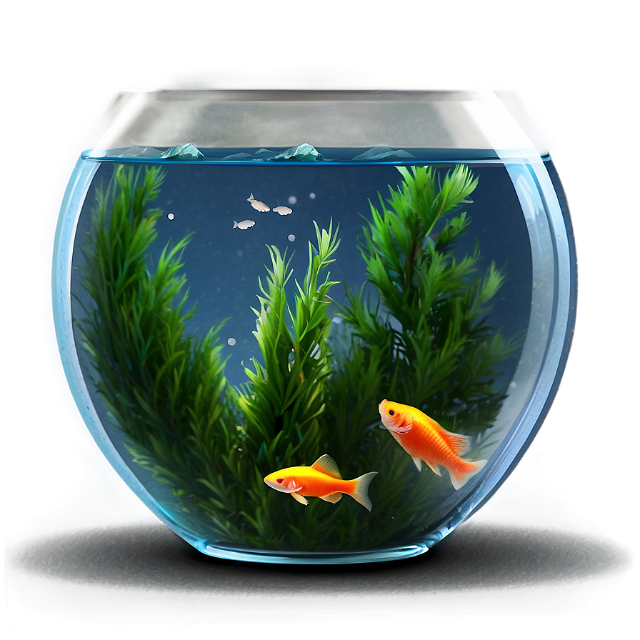 Realistic Fishbowl Png Ofh PNG Image