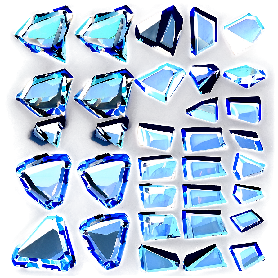 Realistic Glass Shards Png 78 PNG Image