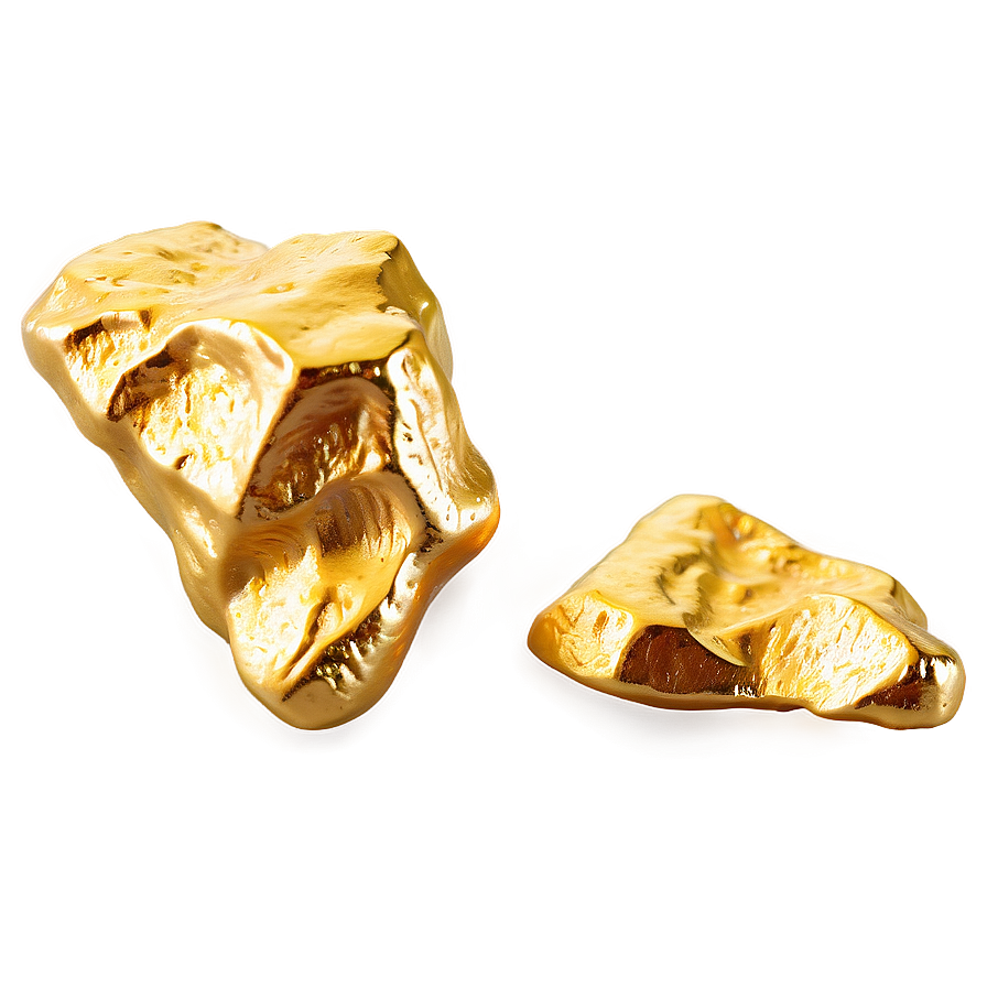 Realistic Gold Nugget Png 06132024 PNG Image