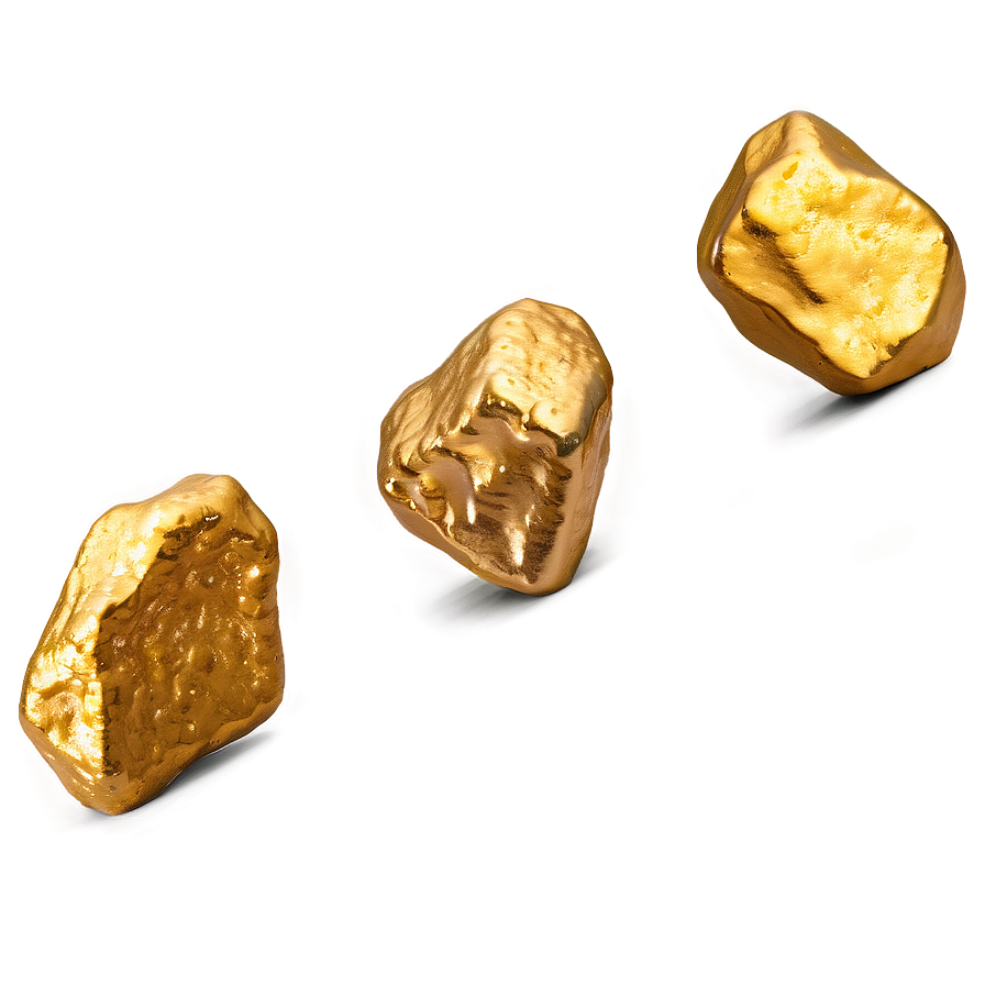 Realistic Gold Nugget Png 06132024 PNG Image