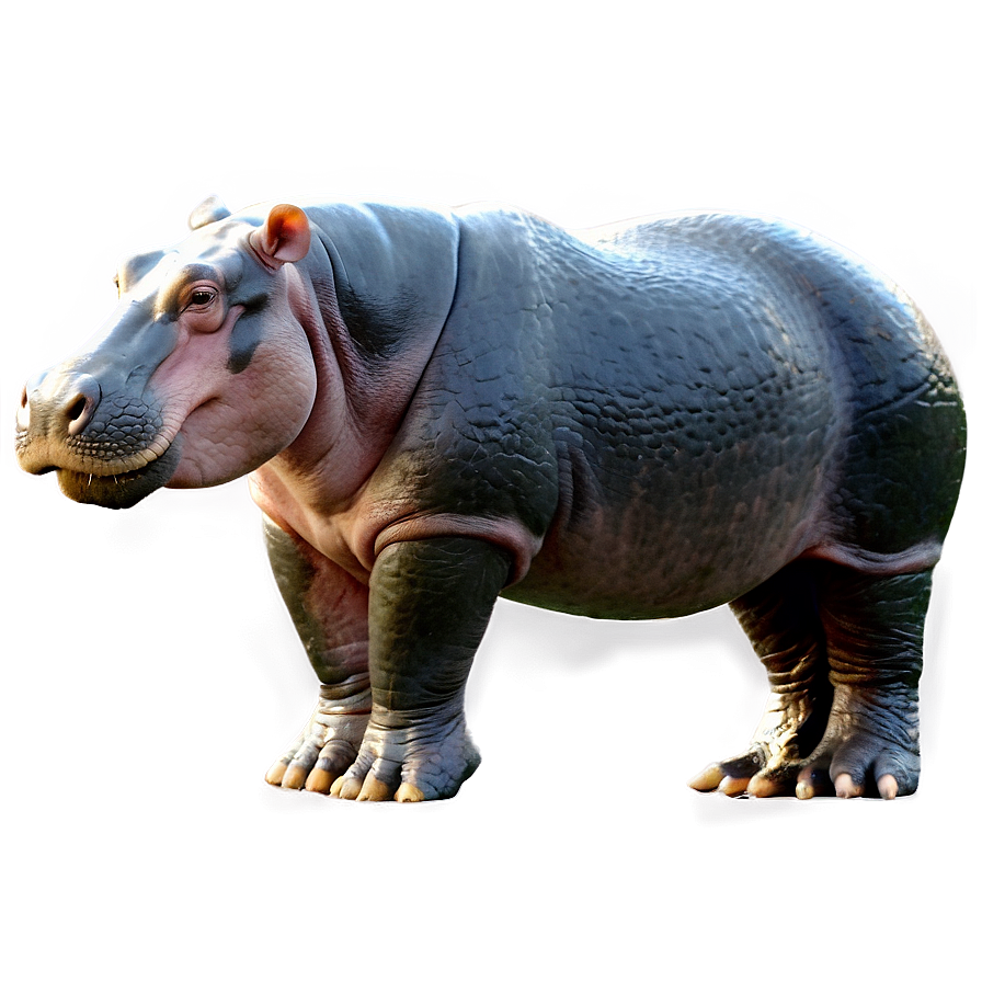 Realistic Hippo Png Wpw40 PNG Image