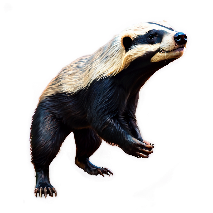 Realistic Honey Badger Drawing Png 33 PNG Image