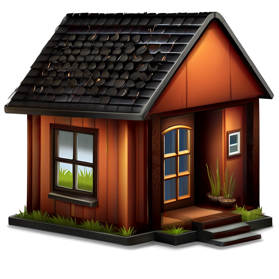 Realistic House Emoji Png Ncq PNG Image