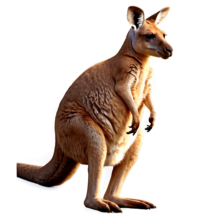 Realistic Kangaroo Png Lwv PNG Image