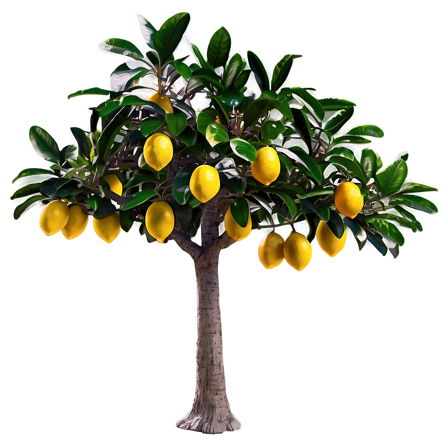 Realistic Lemon Tree Image Png 06212024 PNG Image