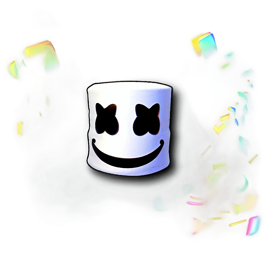 Realistic Marshmello Helmet Png Xsh61 PNG Image