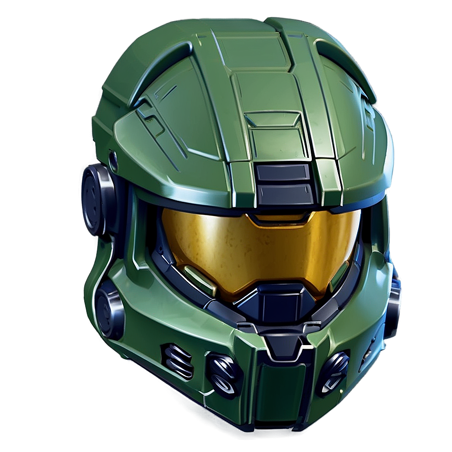 Realistic Master Chief Helmet Png Sxi PNG Image