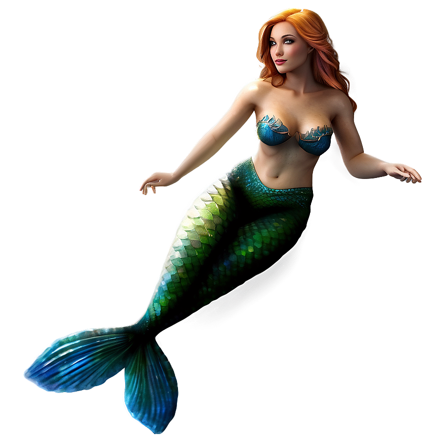 Realistic Mermaid Png Dkb94 PNG Image