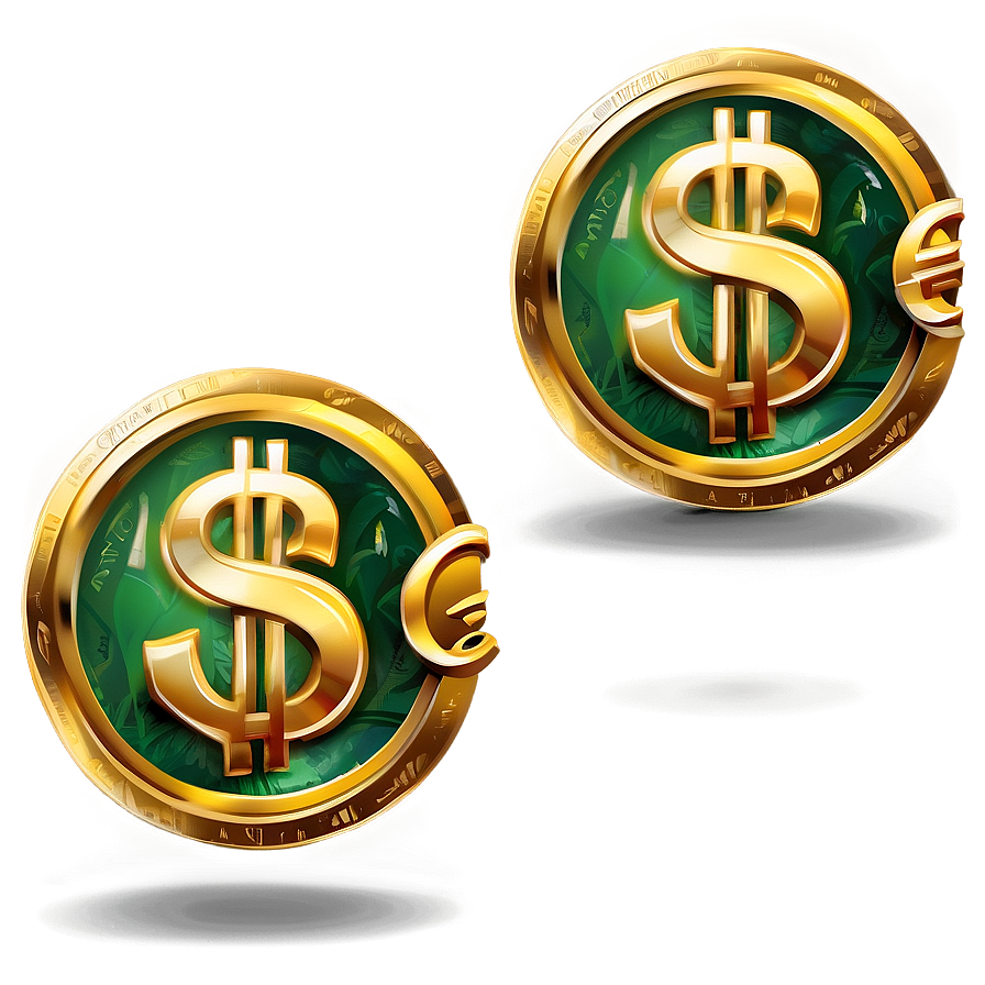 Realistic Money Sign Png 9 PNG Image