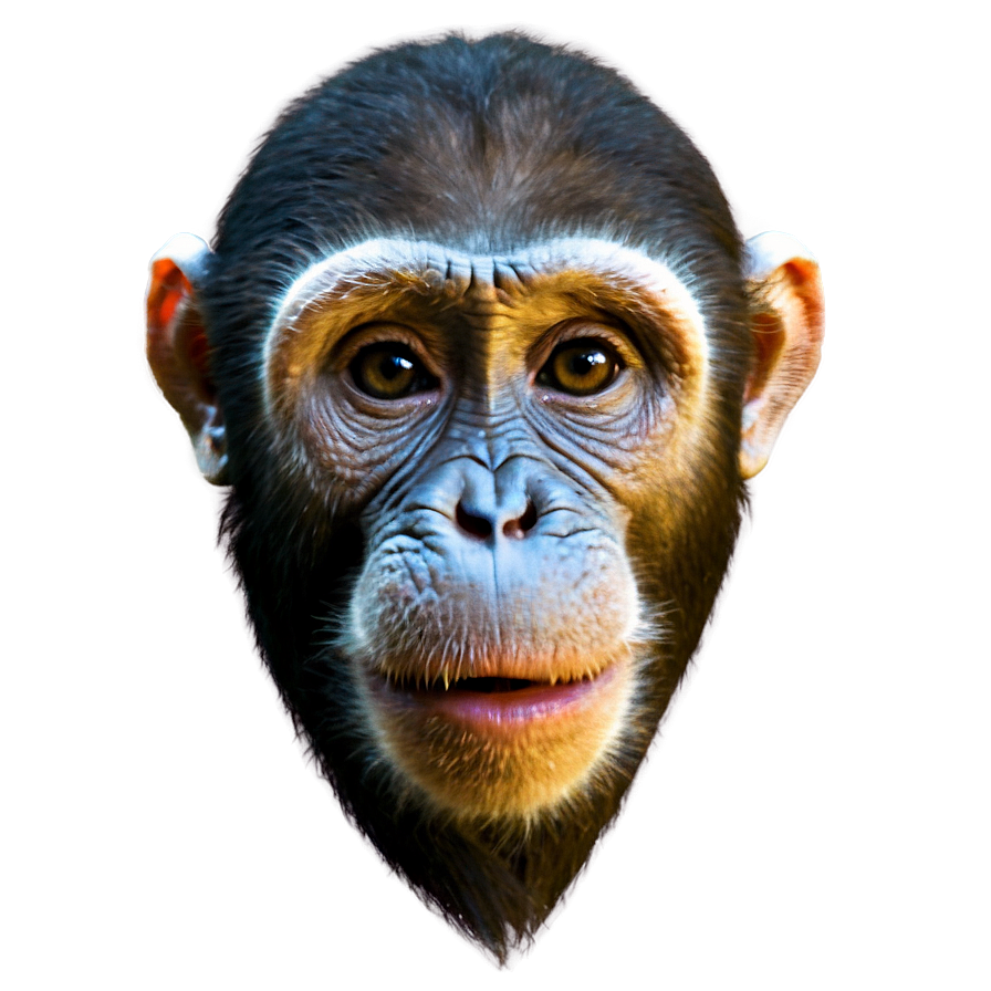 Realistic Monkey Face Png Yho20 PNG Image