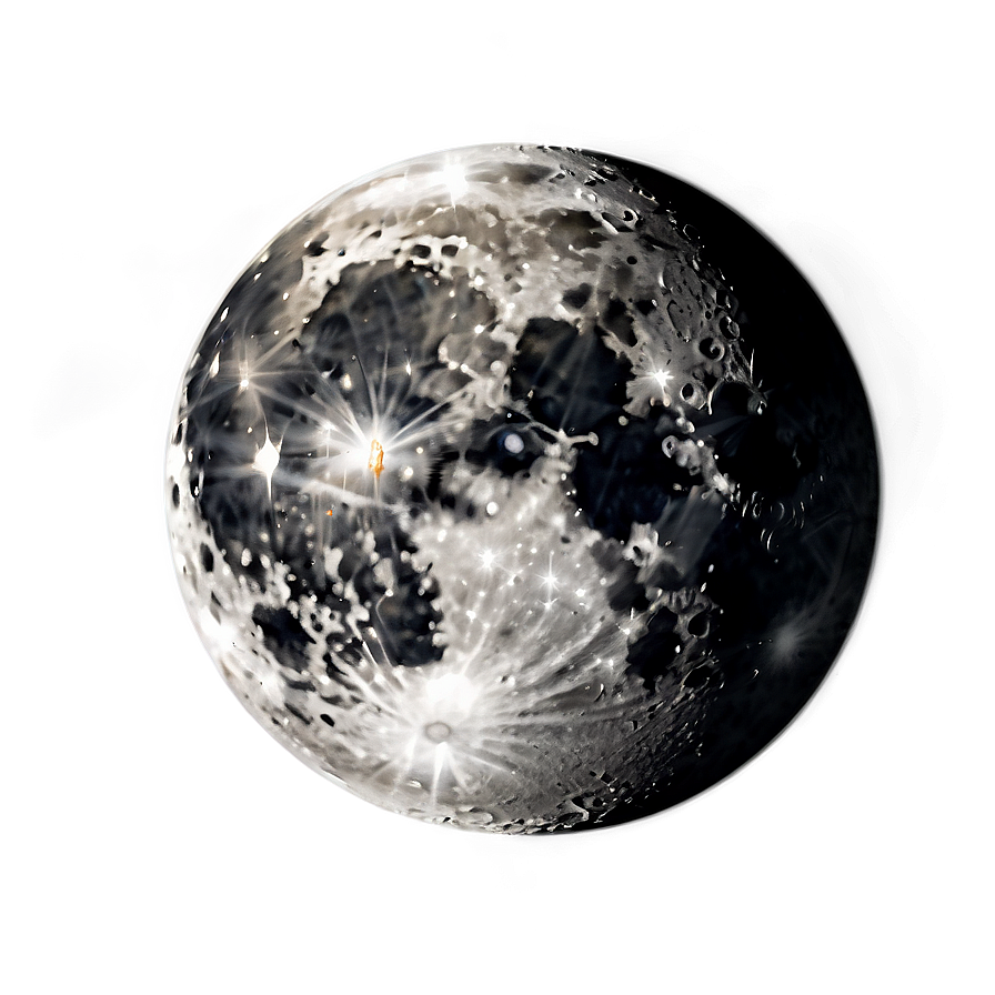 Realistic Moon Transparent Png Lbm69 PNG Image