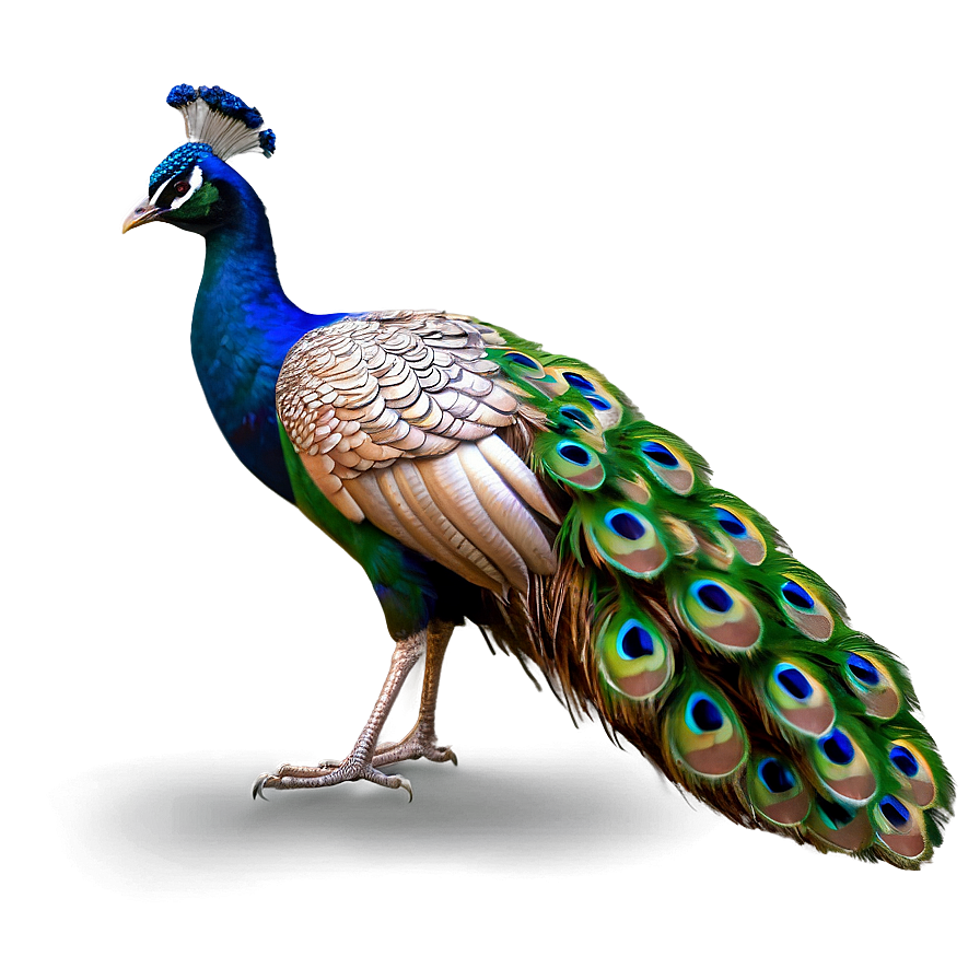 Realistic Peacock Bird Png Ick PNG Image