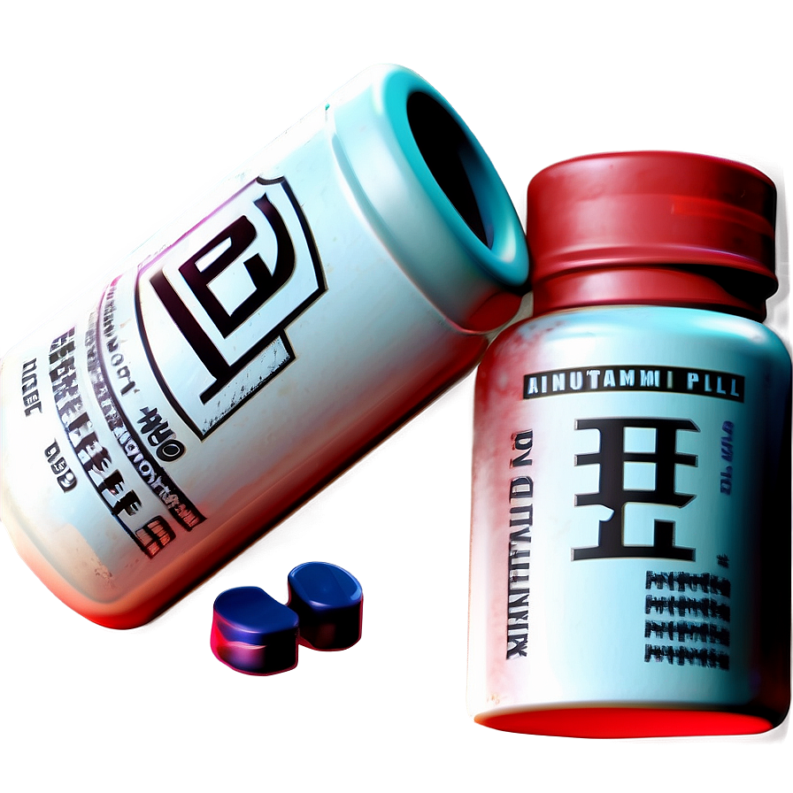 Realistic Pill Bottle Png 83 PNG Image