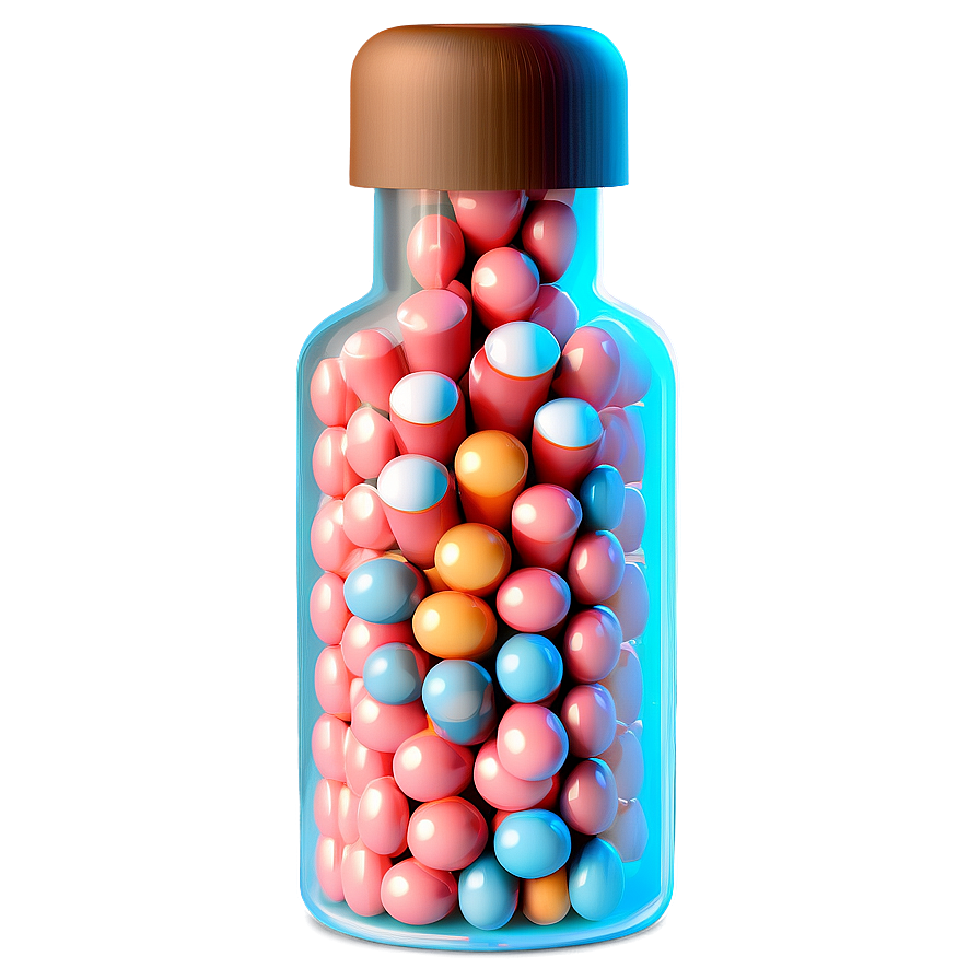 Realistic Pill Bottle Png 86 PNG Image