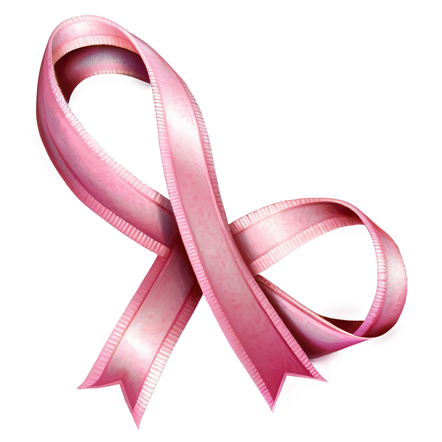 Realistic Pink Ribbon Png Meh PNG Image