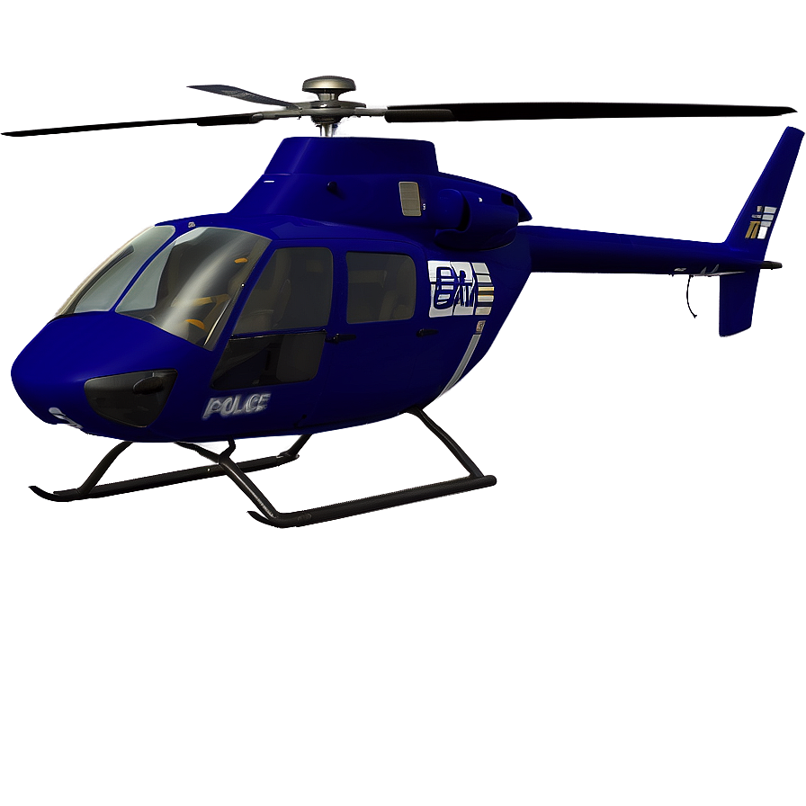 Realistic Police Helicopter Png Edn5 PNG Image