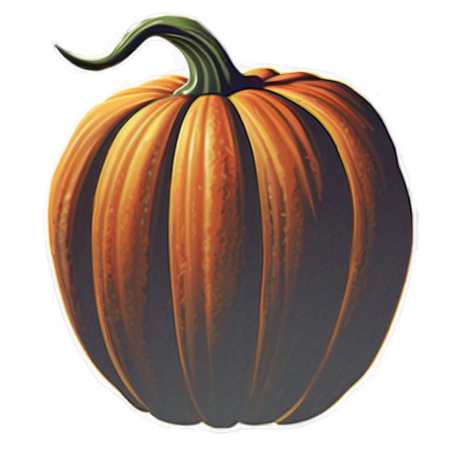 Realistic Pumpkin Silhouette Png Chq88 PNG Image