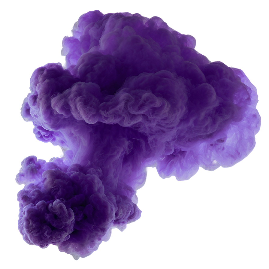 Realistic Purple Smoke Png Fti48 PNG Image