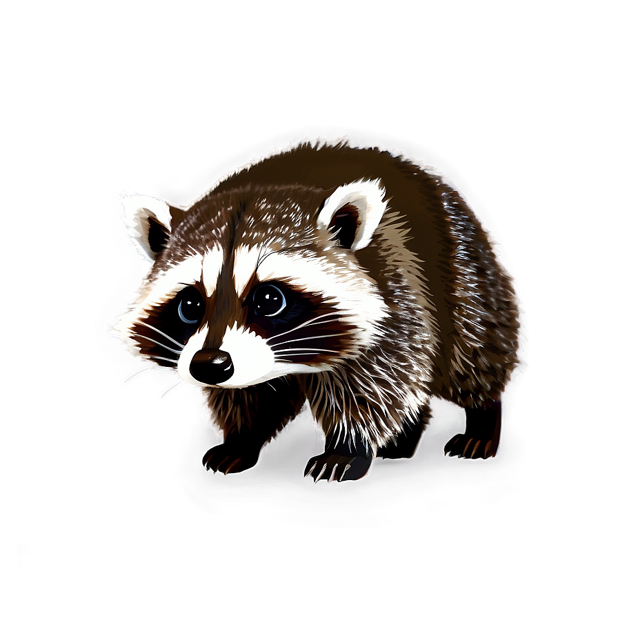 Realistic Raccoon Image Png 05232024 PNG Image