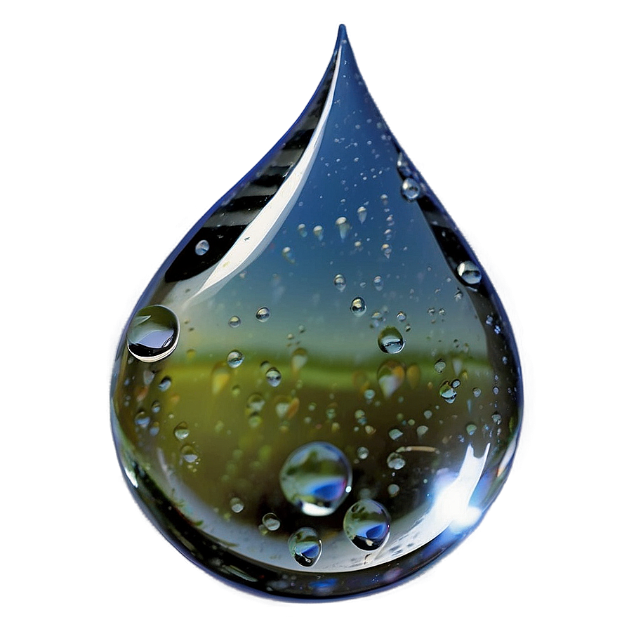 Realistic Rain Drop Png Xkg94 PNG Image