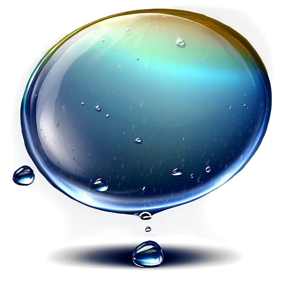 Realistic Raindrop Png Vua PNG Image