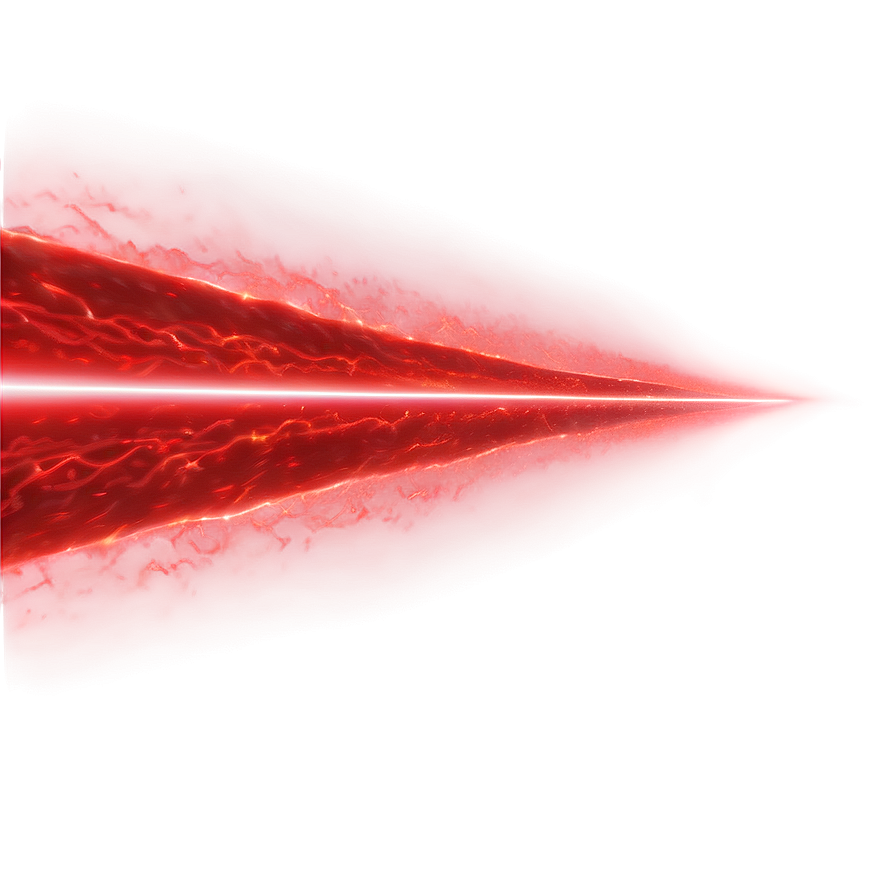 Realistic Red Laser Effect Png Esy PNG Image